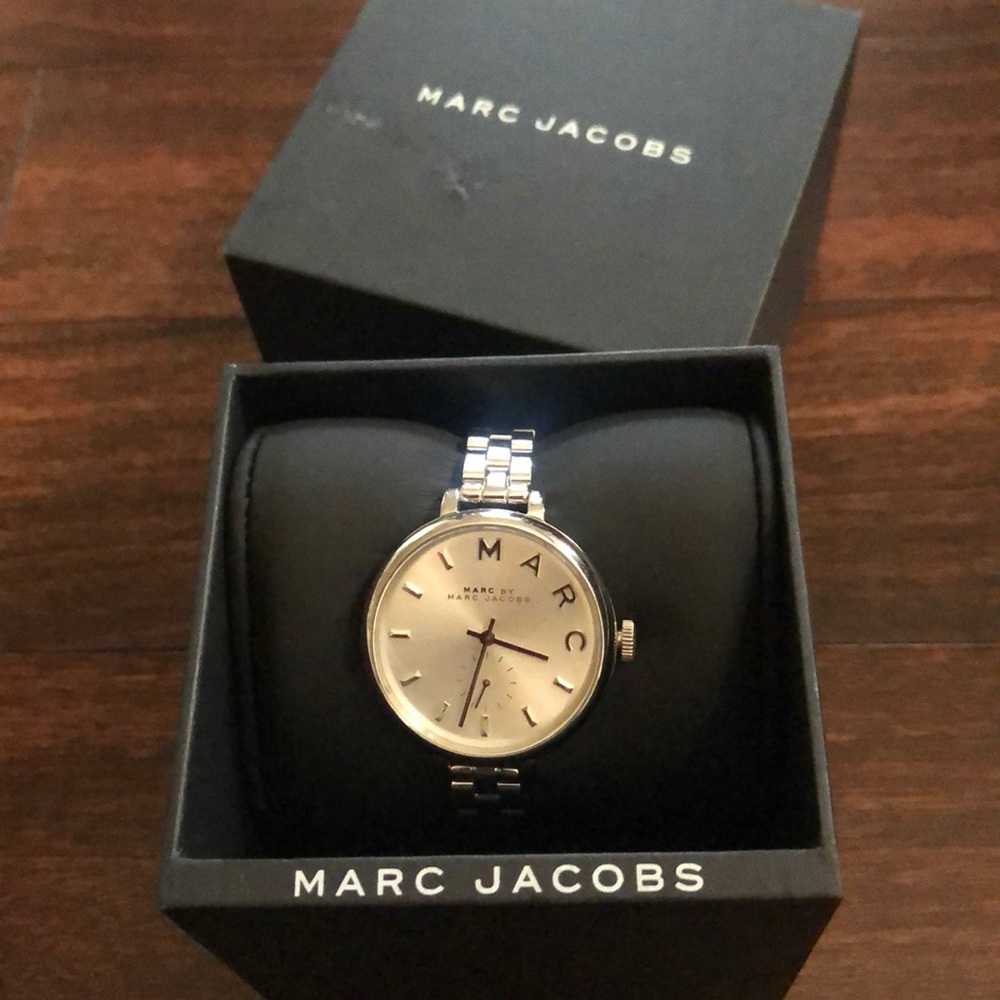 Silver watch